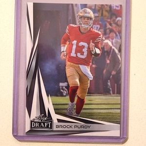 BROCK PURDY FOOTBALL CARD